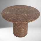 Zanzibar Indoor/Outdoor Faux Marble Dining Table (60")