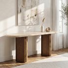 Eluned Marble Console Table (71")
