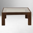 Tallisa Scalloped Glass Coffee Table (52")
