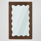 Tallisa Scalloped Glass Coffee Table (52")