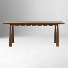 Tallisa Scalloped Dining Table (81")