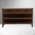 Zephyne Marble Kitchen Island (60")
