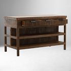 Zephyne Marble Kitchen Island (60")