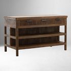 Zephyne Marble Kitchen Island (60")
