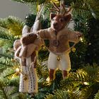 Felt Reindeer Ornament
