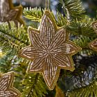Beaded Velvet Star Ornaments (Set of 6)