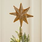 Beaded Velvet Star Tree Topper