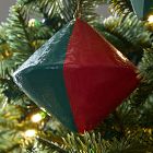 Festive Fun Papier-Mache Shape Ornaments (Set of 3)