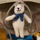 Polar Pals Ski Lift Ornaments (Set of 6)
