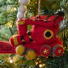 Felt Train Ornaments (Set of 3)