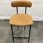 Open Box: Grier Counter Stool (26") - Ludlow Leather Sesame, Textured Antique Bronze