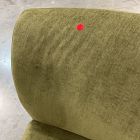Open Box: Laurent Right Arm Wedge Chaise - Performance Distressed Velvet Juniper, Blonde