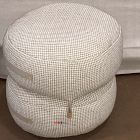 Open Box: Modern Round Stacked Pouf (22"Diam x 19"H) - Natural