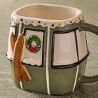 Skier Gondola Figural Mug