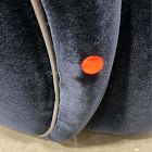 Open Box: Apollo Bay Swivel Chair - Monte Navy
