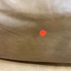 Open Box: Axel Right Arm Sofa - Saddle Leather Nut, Metal