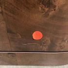 Open Box: Beaux Bar Cabinet (32") - Hickory Burl, Champagne Bronze