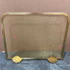 Open Box: Deco Fireplace Screen (38" x 32") - Antique Brass
