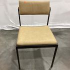 Open Box: Freeman Leather Pivot Back Dining Chair - Ludlow Leather Cumin, Textured Antique Bronze
