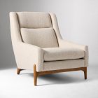 Open Box: Hank Chair - Performance Cozy Boucle Stone, Acorn