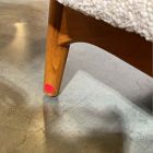 Open Box: Hank Chair - Performance Cozy Boucle Stone, Acorn