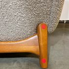 Open Box: Hank Chair - Performance Cozy Boucle Stone, Acorn