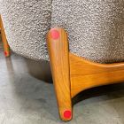 Open Box: Hank Chair - Performance Cozy Boucle Stone, Acorn