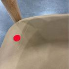 Open Box: Hyde Dining Chair - Ludlow Leather Cumin, Blonde