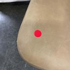 Open Box: Hyde Dining Chair - Ludlow Leather Cumin, Smoked Oak
