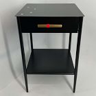 Open Box: Metalwork 1-Drawer Nightstand (16") - Hot-Rolled Steel, Antique Brass