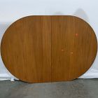 Open Box: Mid-Century Round Extendable Dining Table (60"&ndash;80") - Acorn