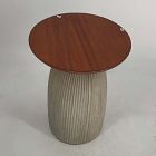 Open Box: Odin Side Table (12.5") - Walnut, Concrete
