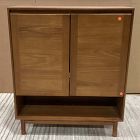 Open Box: Parquet Entry Cabinet (34") - Cool Walnut