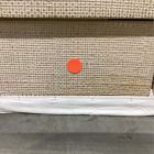 Open Box: Solstice Painted Raffia Desk (48") - Whitewash