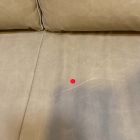 Open Box: Thea Leather Sofa (86"W) - Ludlow Leather Cumin, Acorn