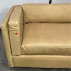 Open Box: Thea Leather Sofa (86"W) - Ludlow Leather Cumin, Acorn