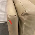 Open Box: Thea Leather Sofa (87") - Ludlow Leather Cumin, Acorn
