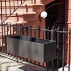 Streamline Metal Railing Planter