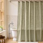 Pierce &amp; Ward Mini Stripe Shower Curtain