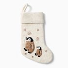 Felt Penguin Family Stocking