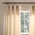 Worn Velvet Light-Filtering Curtain