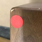 Open Box: Anton Closed Floating Storage Cubby (32") - Burnt Wax