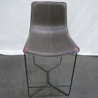 Open Box: Slope Counter Stool (26"H) - Saddle Leather Slate, Charcoal