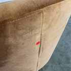 Open Box: Viv Swivel Chair - Deluxe Velvet Cinnamon