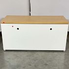Open Box: Ziggy Basic Desk (40") - Natural, White