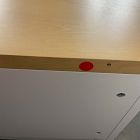 Open Box: Ziggy Basic Desk (40") - Natural, White