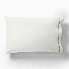 750-Thread-Count Piped Sateen Pillowcase Set