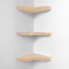 Nook Sculpted Edge Corner Shelf
