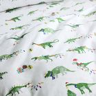 Glow-in-the-Dark Christmas Dino Cotton Sheet Set