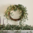 Faux Frosted Pine Cone Collection